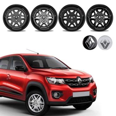 Imagem de Jogo calota Renault Kwid Zen Intense 17 18 19 20 Aro 14
