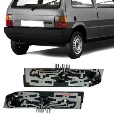 Imagem de Par Circuito Soquete Lanterna Uno Mille 1984 a 2003