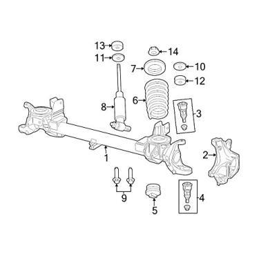 Imagem de Junta esférica de suspensão Mopar 6821 4646AA