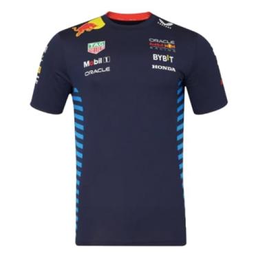 Imagem de Camiseta masculina Red Bull Racing F1 2024 Team, Céu noturno, GG