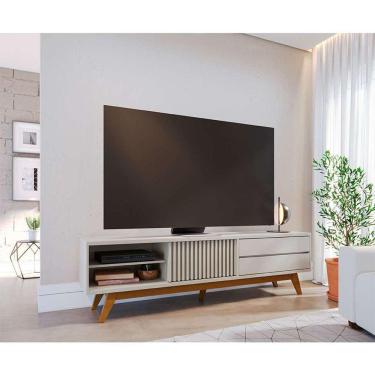 Imagem de rack veneza 1 pt 2 gv off white 200 cm