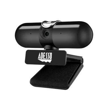 Imagem de Adesso CyberTrack H7 2K Webcam com Microfone Autofocus Software Controle e Privacidade Capa USB QHD Computador Web Camera Plug and Play para Zoom/Skype/Conferência de Equipes e Chamadas de Vídeo