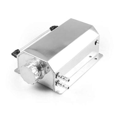 Imagem de Dyno Racing Universal 2L Liga Motor Óleo Combustível Gás Catch Can Breather Tanque de Resfriador Radiador Overflow Tank (SL)