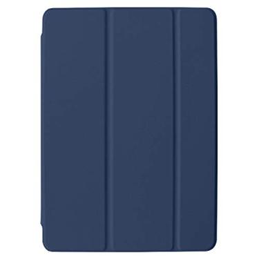 Imagem de DuraSafe Cases Capa de PC para iPad 6 5 Air 1 2 Gen 9,7 polegadas [iPad 6th 5th Air 1st 2nd ] A1893 A1822 A1566 MRJN2LL/A MR7F2LL/A MH0W2LL/A MGKM2LL/A MH182LL/A MD785LL/A Ultra Sleep/Wake - Azul