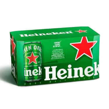 Imagem de Heineken Cerveja Lata 269ml Pack 8 Unidades