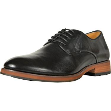 Imagem de Florsheim Blaze Sapato Oxford masculino de bico liso, Preto liso, 8.5