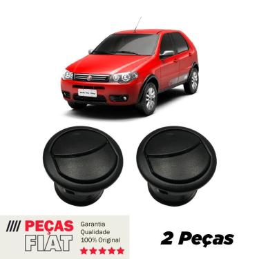 Imagem de Kit 2 difusor ar central lateral palio economy fire way fiat