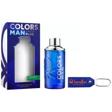 Imagem de Perfume Benetton Colors Man Blue Masculino - Eau De Toilette 200ml + C