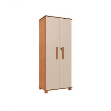 Imagem de Armário Multiuso Dallas 100% Mdf Com Chave Camas Fenix Cor:nature-off White