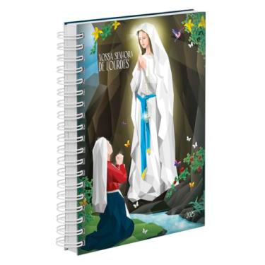 Imagem de Agenda Diária 2025 Católica Fé Nossa Senhora De Lourdes