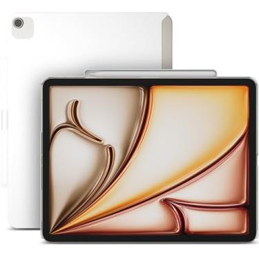 Imagem de SWITCHEASY CoverBuddy Lite para M3 e M2 iPad Air 13 polegadas (2024-2025) - Capa compatível com teclado Magic e Smart Keyboard Folio - Branca