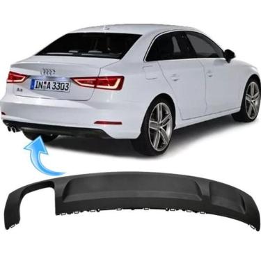Imagem de Saia Spoiler Parachoque Traseiro Audi A3 Sedan 2013 À 2016