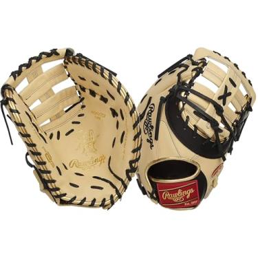 Imagem de Rawlings | Luva de beisebol Heart of The Hide | R2G - Ajuste estreito | Avançado Break-in | 33 cm | Teia de barra dupla de haste única | arremesso de mão direita