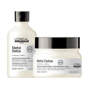Imagem de Kit L'Oréal Professionnel Metal Detox - Sh 300ml + Másc 250g - Loréal 