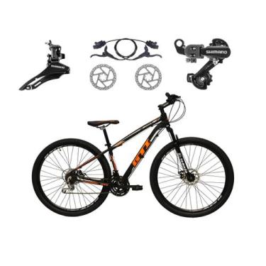 Imagem de Bicicleta Aro 29 Gti Roma Alumínio Câmbios Shimano 21v Freios a Disco 