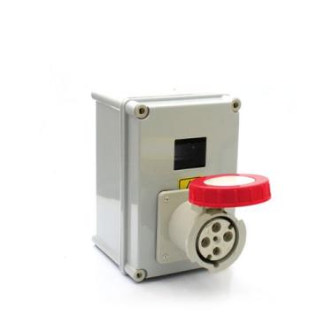 Imagem de Caixa Com Tomada Industrial 3p+t 380/440V 63A Strahl SD-4546