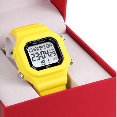 Imagem de Relógio Masculino Digital Esportivo Champion YoT Preto CP40181T Prova 