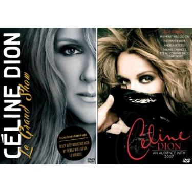 Imagem de 2 DVDs Celine Dion An Audience With 2007 +  Le Grand Show - STRINGS AN