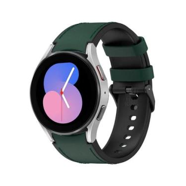 Imagem de Pulseira Sintético c silicone para Watch5 40mm - Teck King, Verde Escu