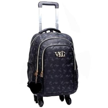 Imagem de Mochila Escolar Juvenil 4 Rodas Giratórias MC4038 - Ello