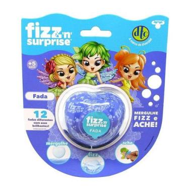 Imagem de Brinquedo Ovo Surpresa Fizz N Surprise Fada Kit 2 Unidades - DTC Brinq