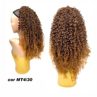 Imagem de Rabo De Cavalo Samba Bio Fibra Fashion Classic Cacheado 65Cm, Mt430