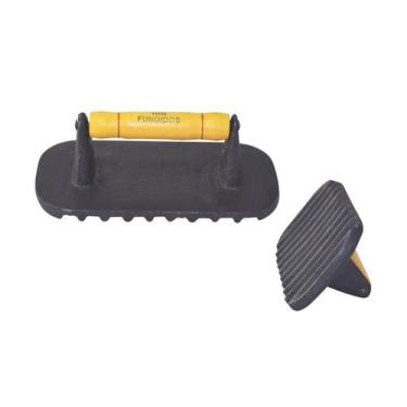 Imagem de Amassador de Bife Grande de Ferro Fundido 12x8cm RIG - Rig Fundidos