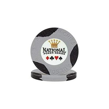 Imagem de Paulson Fichas de pôquer Brand National Poker Series (conjunto com 50)