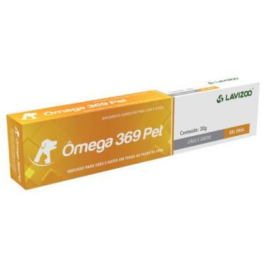 Imagem de Suplemento para Queda de Pelo Cães e Gatos Omega 369 Pet 30g Lavizoo