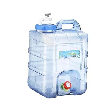 Imagem de Recipiente de água barril de armazenamento de água potável garrafa de água portátil com al?a parada automática garrafa de água transportadora jarro de, 20L/813(20L)