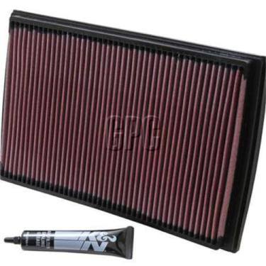 Imagem de K&N Filtro de ar do motor: alto desempenho, premium, lavável, filtro de substituição: Serve para Volvo 2000-2010 (S60, V70, V70 II, XC70, XC70 Cross Country, S80), 33-2176