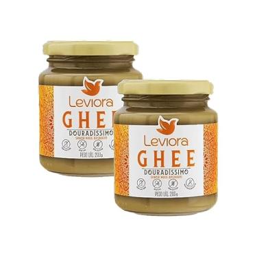 Imagem de Kit 2X: Manteiga Ghee Douradíssimo Sem Lactose Leviora 200g