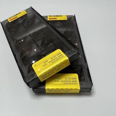 Imagem de VBMT160404-PF 4315 Lâmina CNC de carboneto 10 peças