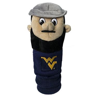 Imagem de Team Golf NCAA West Virginia Mountaineers Mascot Golf Club Head Cover, Fits most Oversized Drivers, Extra Long Sock for Shaft Protection, Officially Licensed Product