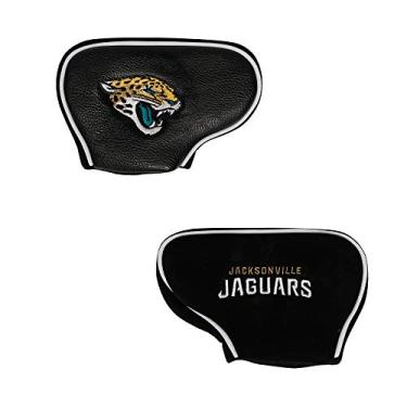 Imagem de Team Golf Capa de taco de golfe NFL Jacksonville Jaguars Golf Club Blade Putter Capa, serve na maioria dos putters de lâmina, Scotty Cameron, Taylormade, Odyssey, Titleist, Ping, Callaway
