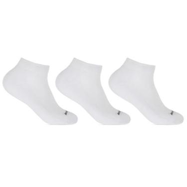 Imagem de Kit 6 Pares de Meias Cano Curto Hoahi Brancas