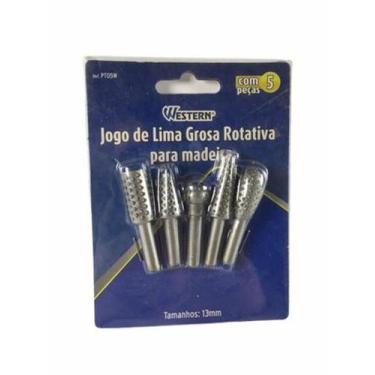 Imagem de Lima grossa rotativa 5pc - pt05w - Western 