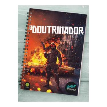 Imagem de Caderno Universitário Espiral - 80 folhas - O Doutrinador - Mosaic