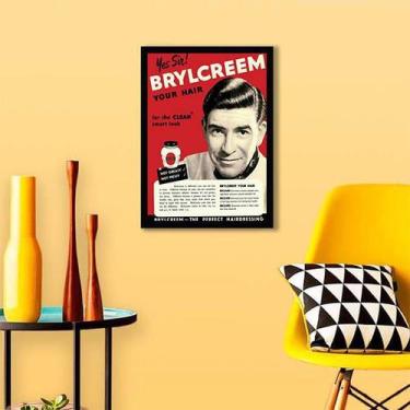 Imagem de Quadro Decorativo Propaganda Pomada de Cabelo - Quadros On-line, Pelíc