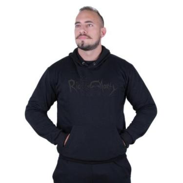 Imagem de Blusa De Moletom Rick And Morty Adulto - Vinis Store, Preto, Preto, M