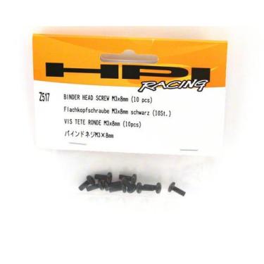 Imagem de Parafuso philips m3x8mm (10pçs) automodelos hpiz517