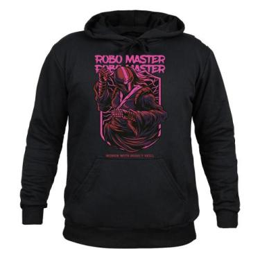 Imagem de Moletom 100% Algodão Flanelado Robo Master - Surprass, Preto, G