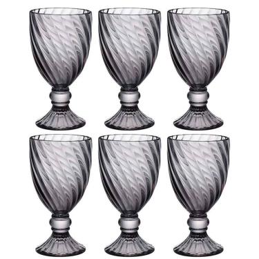 Imagem de Conjunto de 6 Taças Elysée para Água e Vinho 325ml TCVN021 - Hauskraft