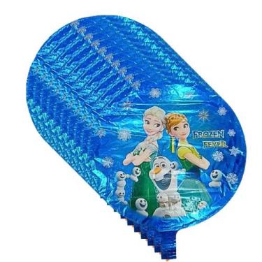 Imagem de Kit com 10 Balões Tema Frozen  Para uma Festa Mágica! - Romã Atacado