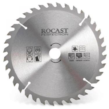 Imagem de Serra Circular com Pastilha de Metal Duro para Madeira 7,1/4" x 24 D - Rocast 35,0001