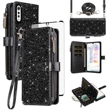 Imagem de Asuwish Capa de telefone para LG Velvet 5G SFC30 US preta