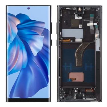 Imagem de Substituição de tela para S22 Ultra, Kit de substituição da tela digitalizadora Incell LCD de 6,8 polegadas com resolução de 1080x2400, com moldura e ferramentas de reparo