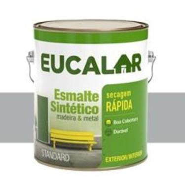Imagem de tinta esmalte eucalar platina 900 ml
