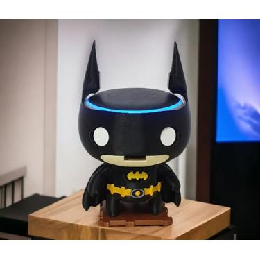 Imagem de Suporte Alexa Echo Dot 3 Batman Homem Morcego - Presente, decoração criativa, música, som, stand de mesa Amazon