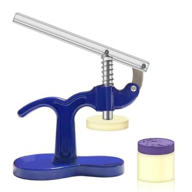 Imagem de Dsyisvia Máquina De Prensa De Bomba De Banho Azul, Kit De Molde De Bomba De Banho Com Um Conjunto De Moldes, Fabricante De Vaporizadores De Chuveiro, Prensa De Moldes De Vaporizador De Chuveiro, Fazen